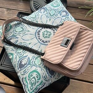 Badgley Mischka Vegan leather crossbody Purse Handbag